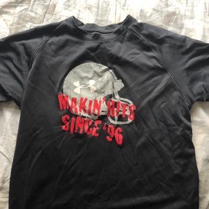 Under armour football t-shirt